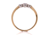 Load image into Gallery viewer, 9ct Three Diamond Ring TDW 0.33ct
