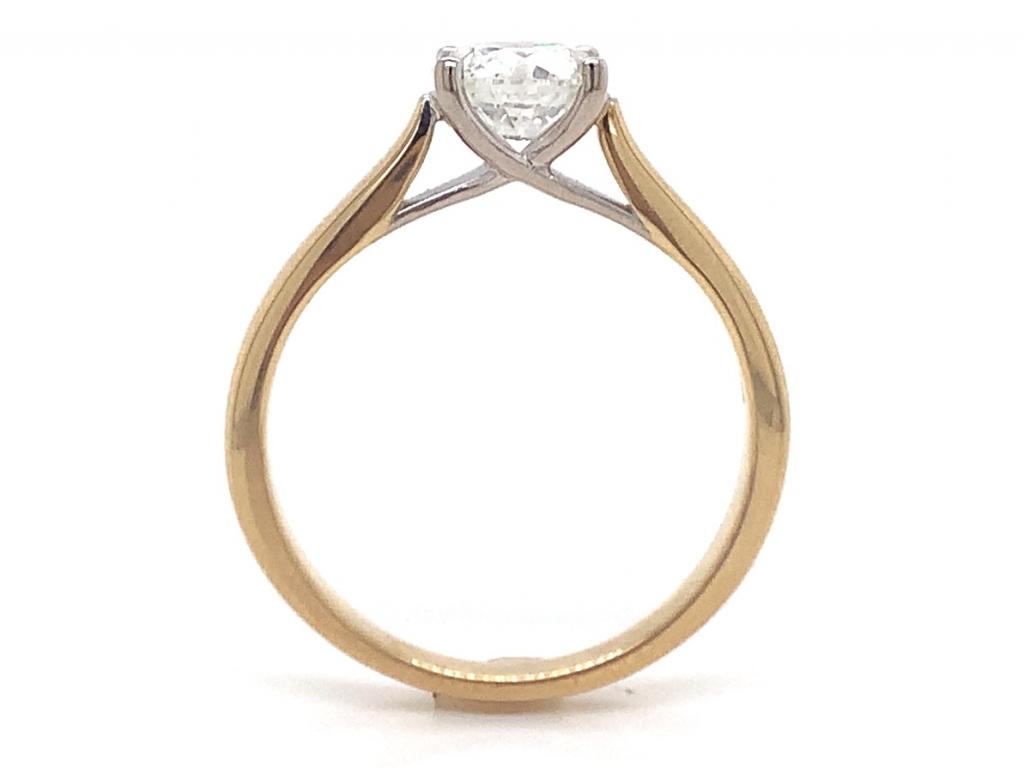 18ct Diamond Solitaire Ring TDW 1.00ct