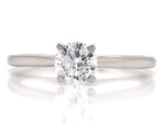 Load image into Gallery viewer, 18ct White Gold Lab Grown Diamond Solitaire Ring TDW 0.50ct
