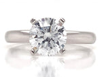 Load image into Gallery viewer, 14ct White Gold Lab Grown Diamond Solitaire Ring TDW 1.53ct
