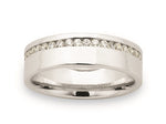 Load image into Gallery viewer, 9ct White Gold 5mm Diamond Wedder
