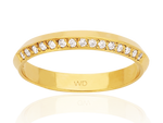 Load image into Gallery viewer, 9ct Diamond Trilateral Eternity Ring
