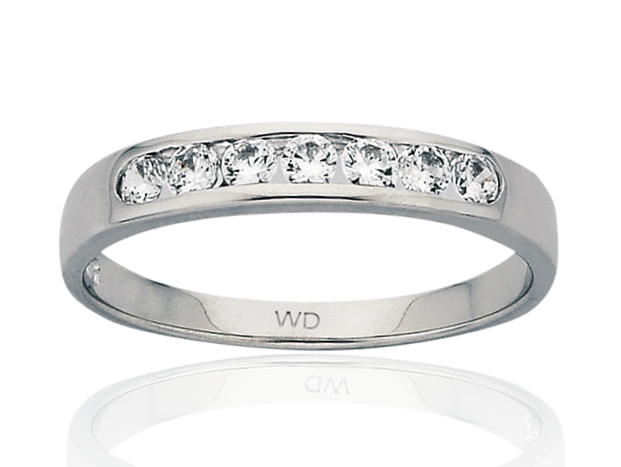 120583 white gold diamond eternity ring wedding band
