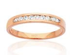 Load image into Gallery viewer, 9ct Rose Gold Diamond Wedder
