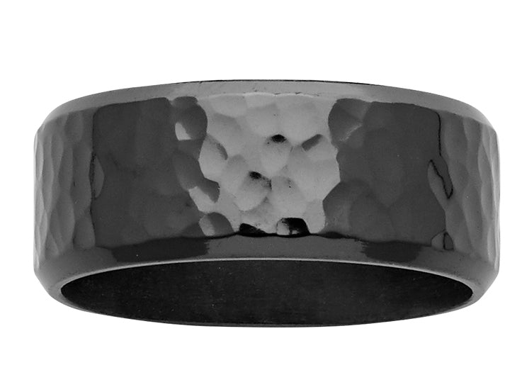 Ziro 8mm Hammered Wedder