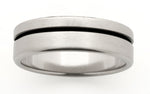 Load image into Gallery viewer, Titanium Sterling Silver 7mm Wedder
