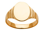 Load image into Gallery viewer, 9ct Oval Signet Ring
