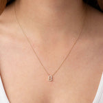 Load image into Gallery viewer, 9ct Diamond Initial A Pendant
