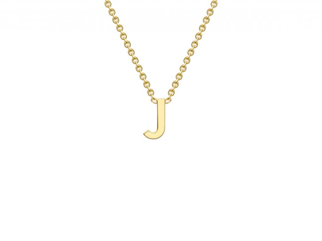 181509 9ct initial j necklace