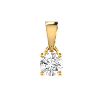 181541 9ct diamond pendant tdw 0