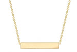 Load image into Gallery viewer, 9ct Solid Bar Necklace 40cm
