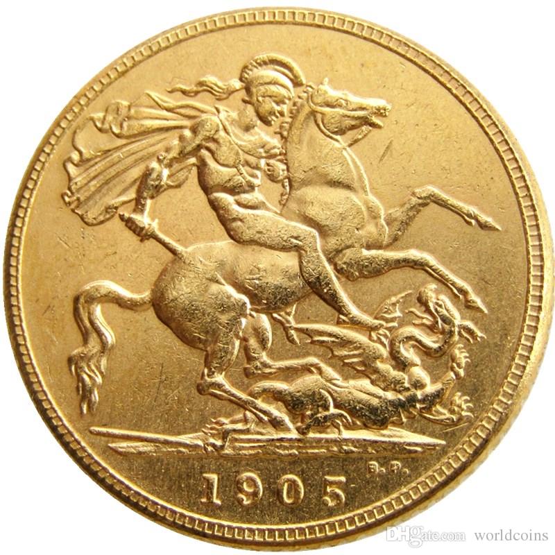1905 full sovereign coin