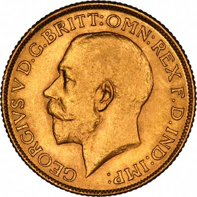 1915 sovereign coin