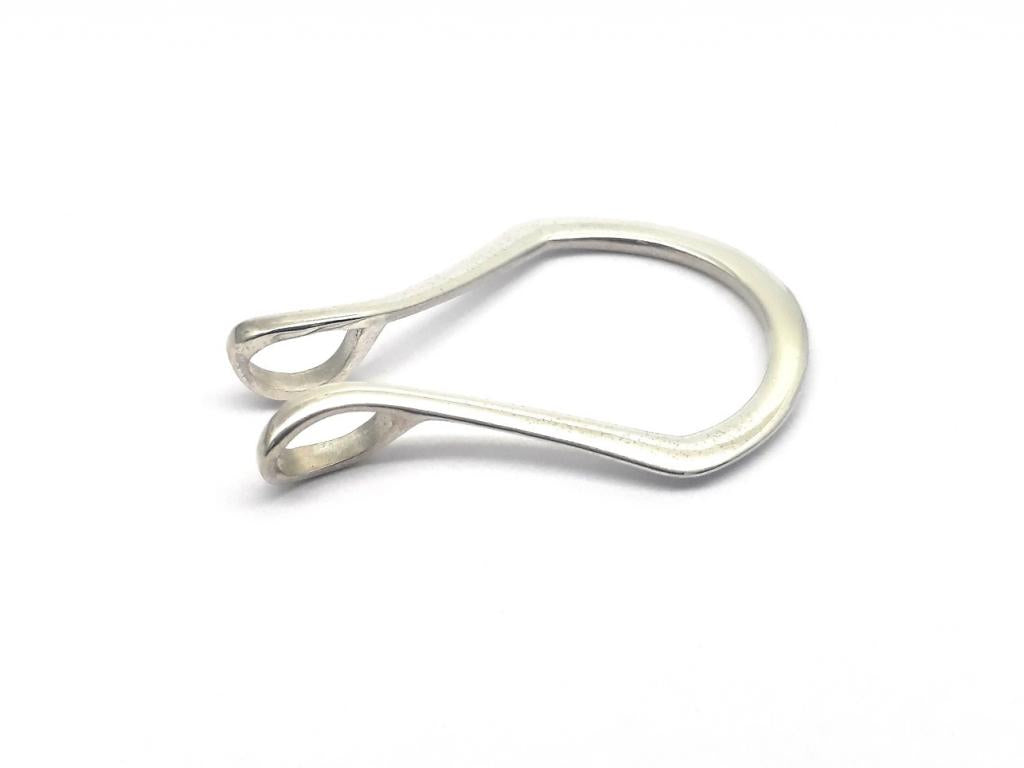 Sterling silver ring holder pendant