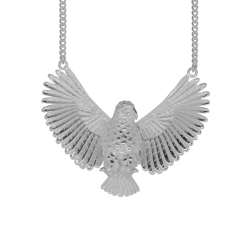 Sterling Silver Kea Necklace 45cm