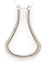 Load image into Gallery viewer, Sterling Silver Heavy Weight Ring Holder Pendant
