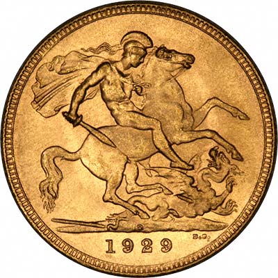 1929 full sovereign
