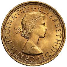 1958 sovereign coin