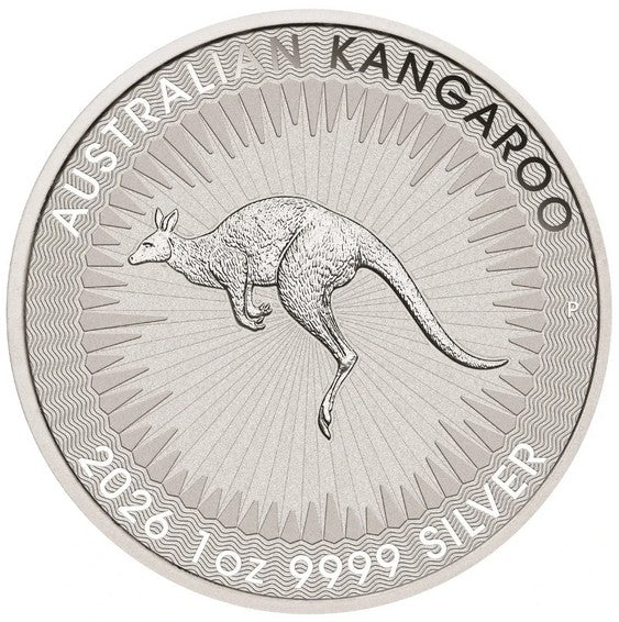 1oz fine silver aus kangaroo coin 2026