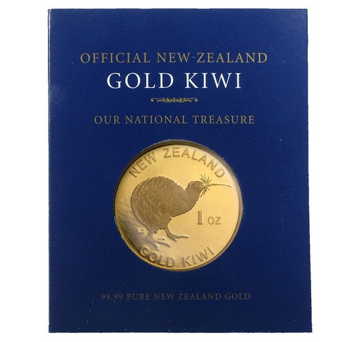 1oz Fine Gold Classic NZ Kiwi Coin