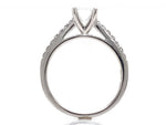 Load image into Gallery viewer, 18ct White Gold Lab Grown Diamond Emerald Cut Solitaire Ring TDW 1.20ct
