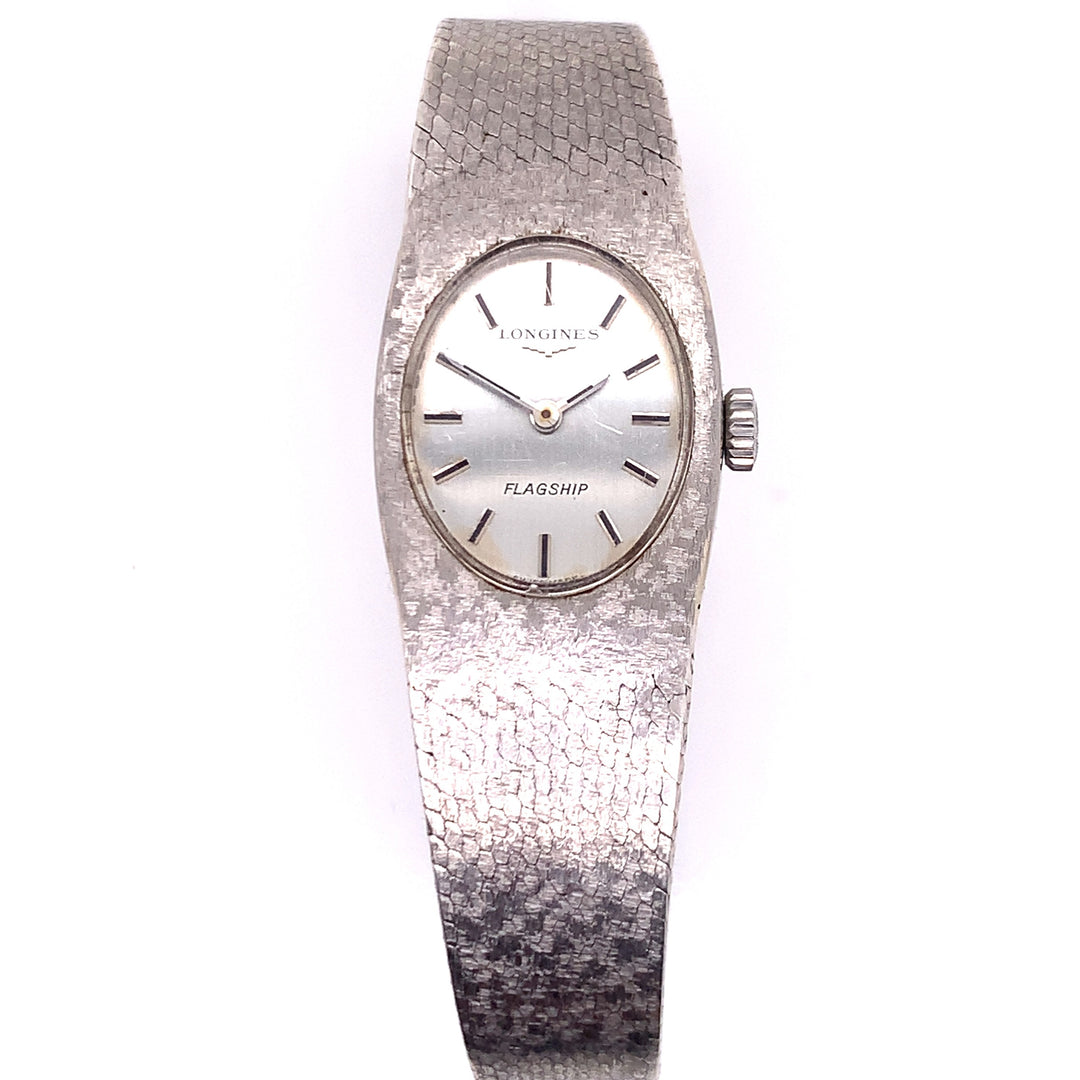 Sterling Silver Longines Flagship Watch