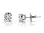 Load image into Gallery viewer, 14ct White Gold Lab Grown Diamond Earrings TDW 1.00ct

