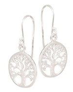 Load image into Gallery viewer, Stg Tree Of Life Hook Earrings
