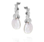 Load image into Gallery viewer, Stg Freshwater Pearl Drop Earrings
