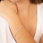 Load image into Gallery viewer, 9ct White Gold Diamond Tennis Bracelet TDW 1.45ct
