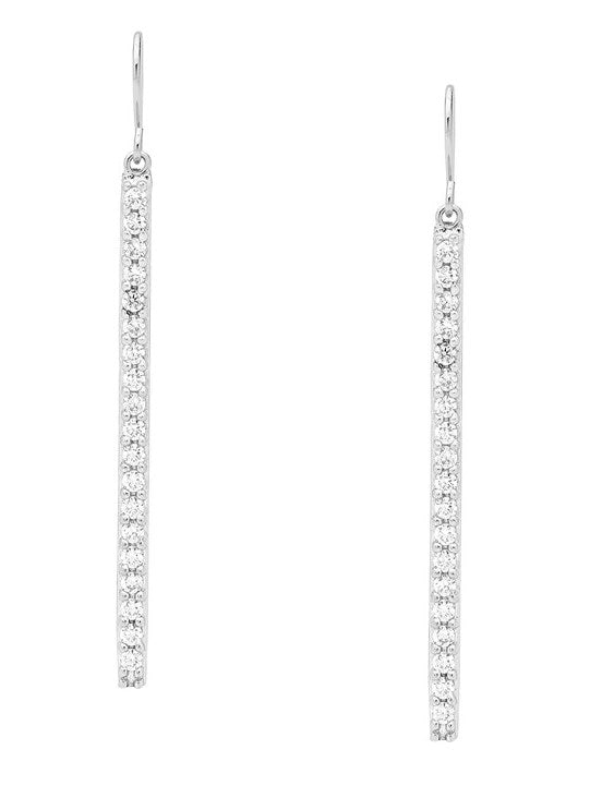 291231 ellani stg cz bar drop earrings e445