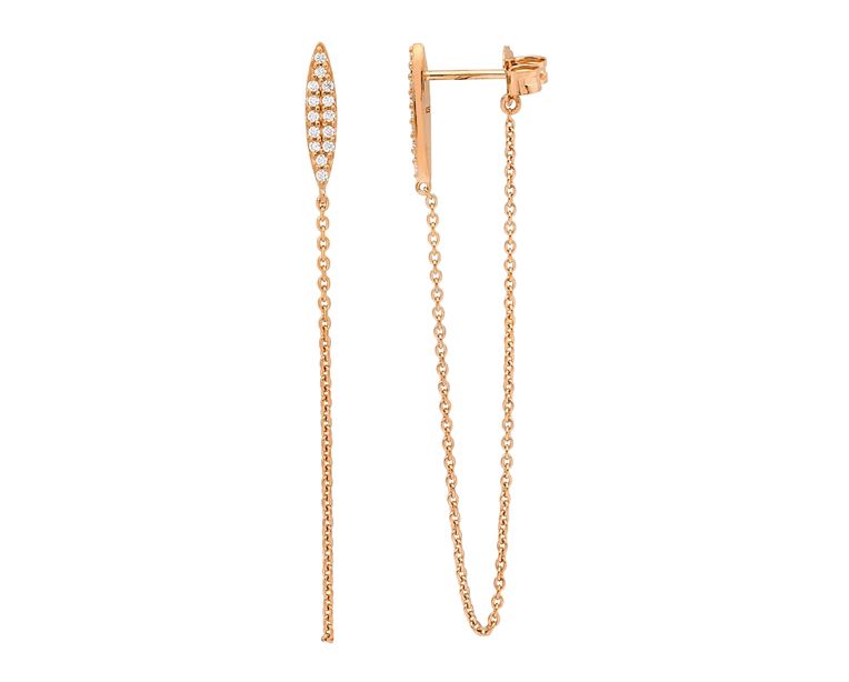 291251 stg rp cz drop earrings e485r