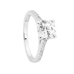 Load image into Gallery viewer, Ellani Stg Cushion CZ Ring

