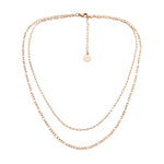 Load image into Gallery viewer, Ellani Rose Gold Plated Stainless Steel Dual Layered Chain
