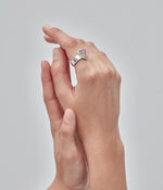 Load image into Gallery viewer, Stolen Girlfriends Club Love Claw Ring - Mystic Quartz

