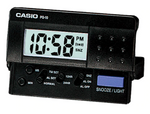 Load image into Gallery viewer, Casio Digital Traveller's Alarm Clock - Black
