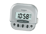Load image into Gallery viewer, Casio Digital Pocket Alarm Clock - Silver
