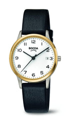 Load image into Gallery viewer, Boccia Ladies Titanium Gold Plated Quartz Watch
