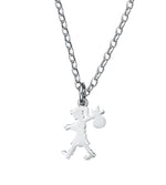 Load image into Gallery viewer, Karen Walker Stg Runaway Girl Necklace
