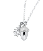 Load image into Gallery viewer, Karen Walker Stg Acorn and Leaf Pendant
