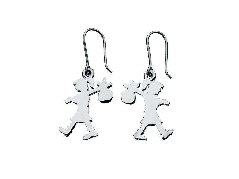 340556 karen walker runaway girl hook earring stg