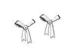 Load image into Gallery viewer, Karen Walker Stg Bow Stud Earrings
