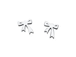 Load image into Gallery viewer, Karen Walker Stg Mini Bow Earrings
