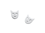Load image into Gallery viewer, Karen Walker Stg Mini Cat Earrings
