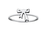 Load image into Gallery viewer, Karen Walker Stg Mini Bow Ring
