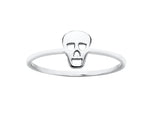 Load image into Gallery viewer, Karen Walker Stg Mini Skull Ring
