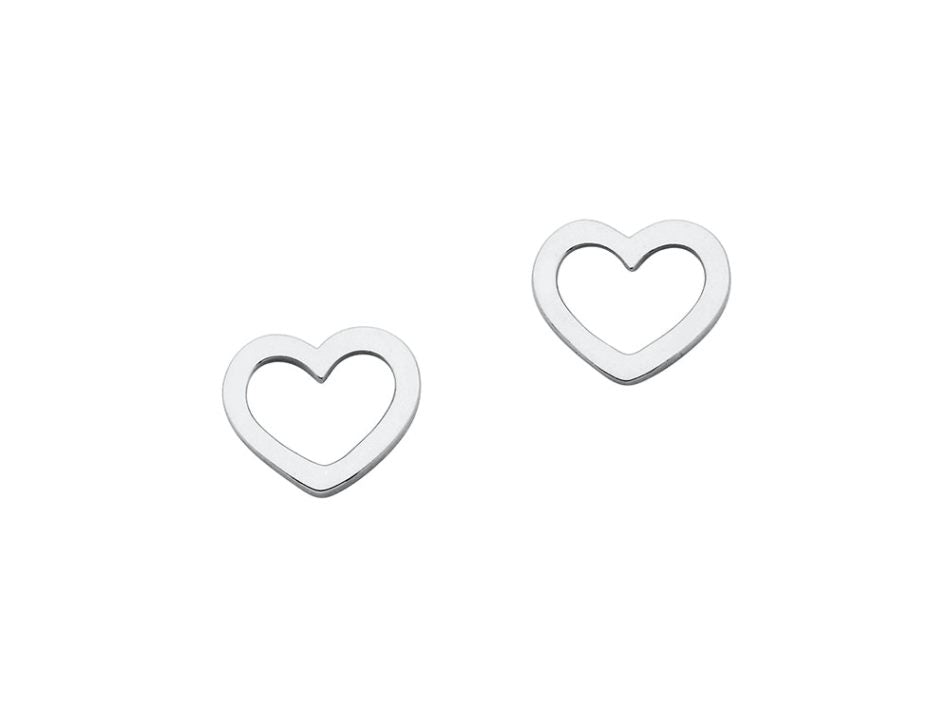 340572 karen walker mini heart earrings
