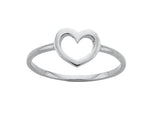 Load image into Gallery viewer, Karen Walker Stg Mini Heart Ring
