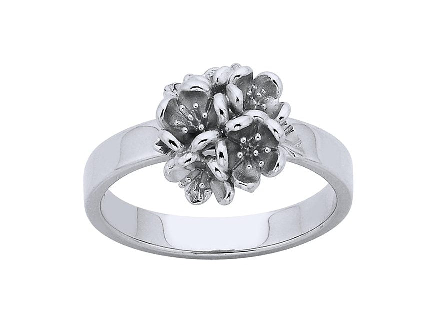 Karen Walker Stg Flower Ball Ring