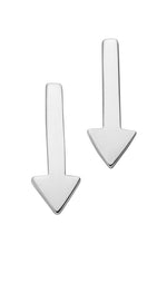 Load image into Gallery viewer, Karen Walker Stg Fast Forward Arrow Studs
